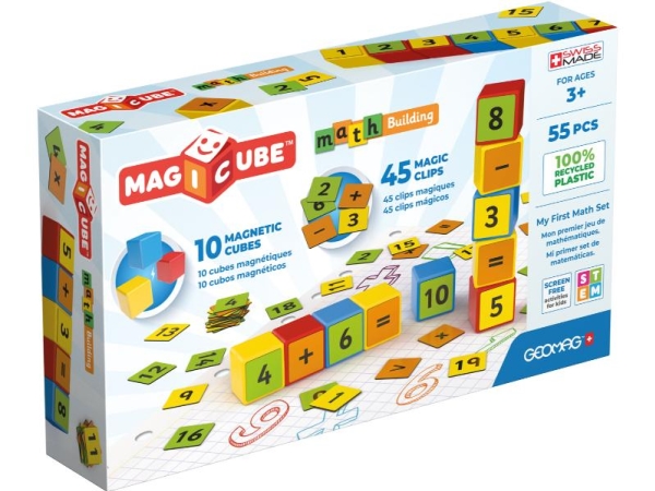 Geomag MagiCube GM256, 1 År, 55 styck, Plast | Andra leksaksmärken - F-M - Geomag | GameStuff