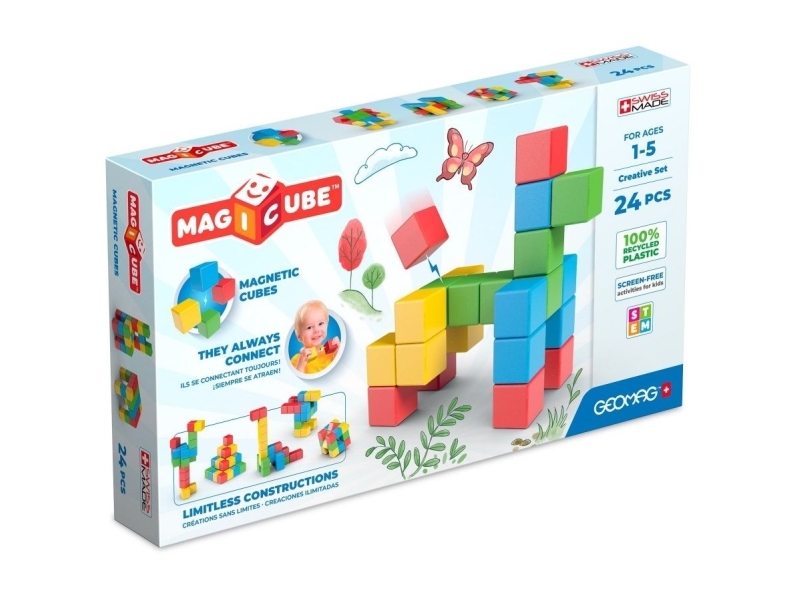 Geomag MagiCube GM248, 1 År, 24 styck, Plast | Andra leksaksmärken - F-M - Geomag | GameStuff