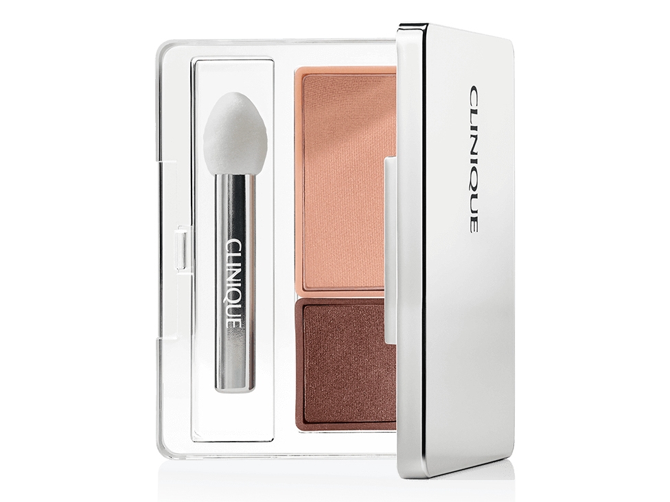 Clinique CLINIQUE_All About Shadow Duo Cień do powiek Seashell Pink / Fawn Satin 1,7g