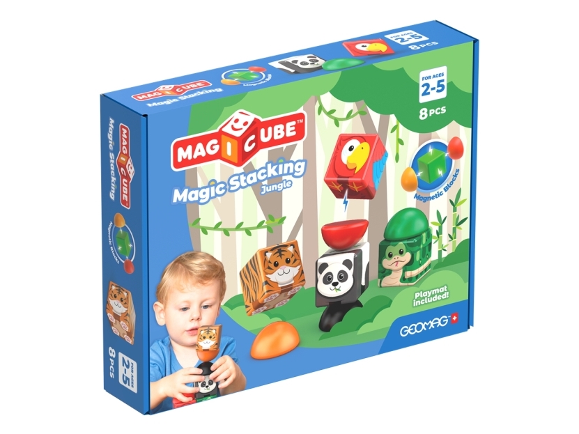 Geomag GM311, 2 År, Jungle, 8 styck | Andra leksaksmärken - F-M - Geomag | GameStuff