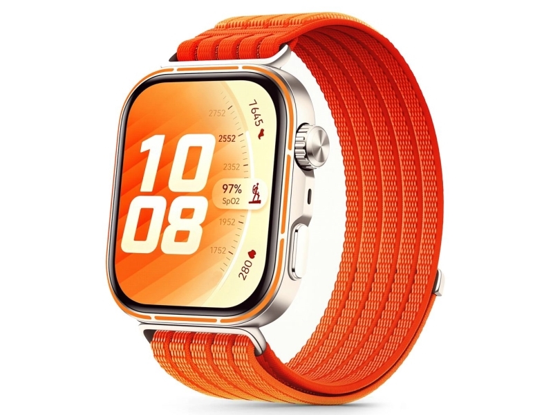 Tech-Protect Nylon Rem Orange Til Huawei Watch Fit 3/4/4 Pro/5/5 Pro (4 Stk.)