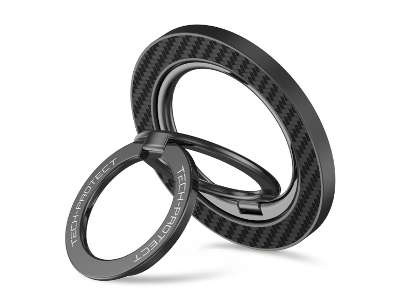 Tech-Protect Mmr800 Magnetischer Ring Für Das Handy - Schwarz