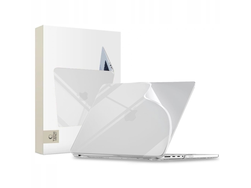 Tech-Protect Softshell-Case Für Macbook Pro 16" 2021 / 2023 / 2024 / 2025 / 2026 - Transparent