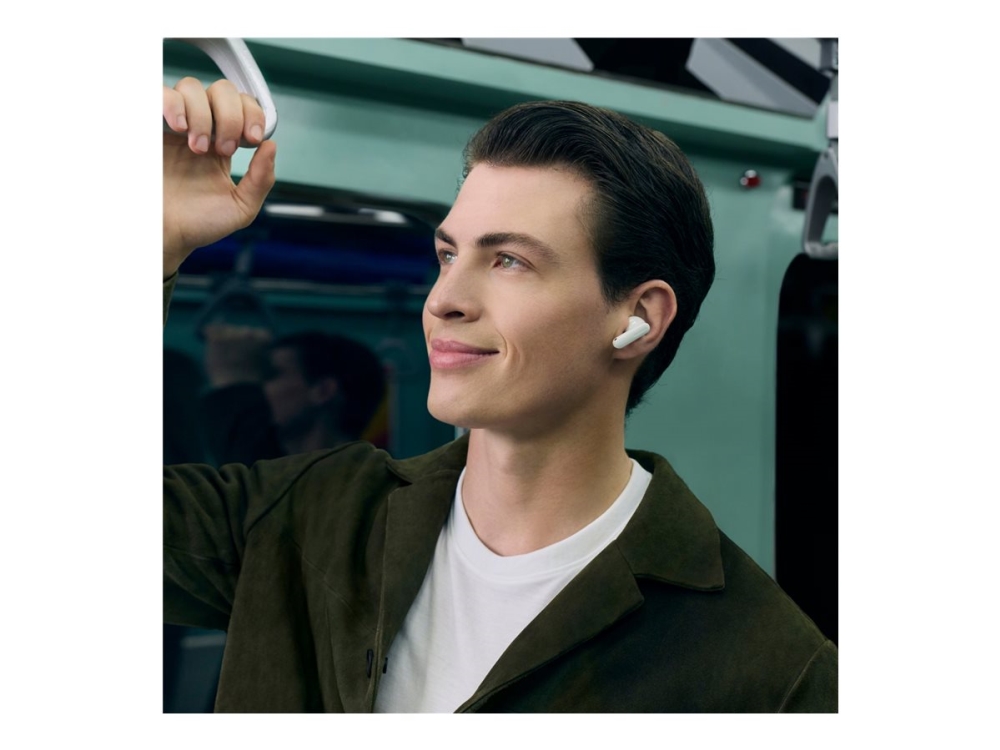 OPPO Enco X3s - Ægte trådløse øretelefoner med mik. - i øret - Bluetooth - aktiv støjfjerning - nebula silver