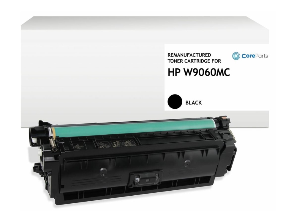 Coreparts - Sort - Kompatibel - Boks - Genproduceret - Tonerpatron (Alternativ Til: Hp W9060mc)