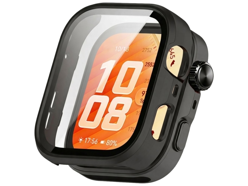 Tech-Protect Defense Case Für Huawei Watch Fit 5 Pro - Schwarz