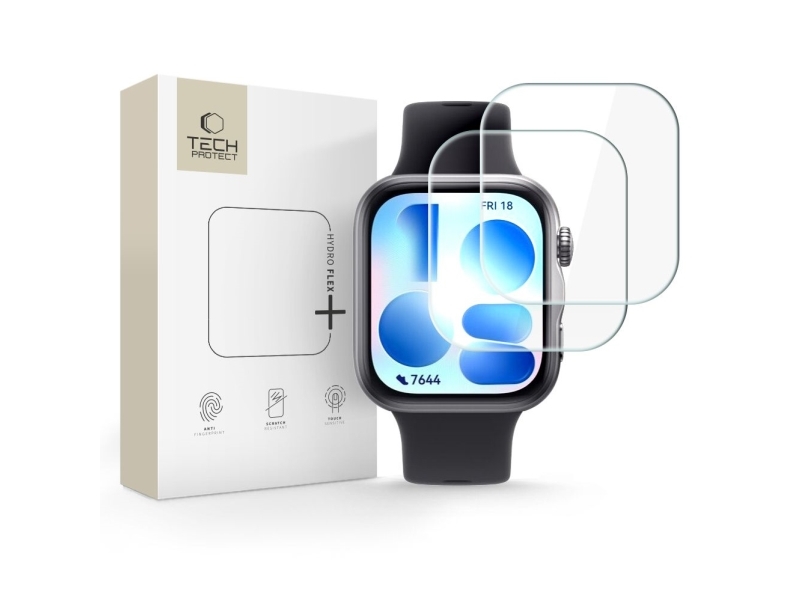 Tech-Protect Hydro Flex+ 2-Pak Hydrogel Film Til Huawei Watch Fit 5