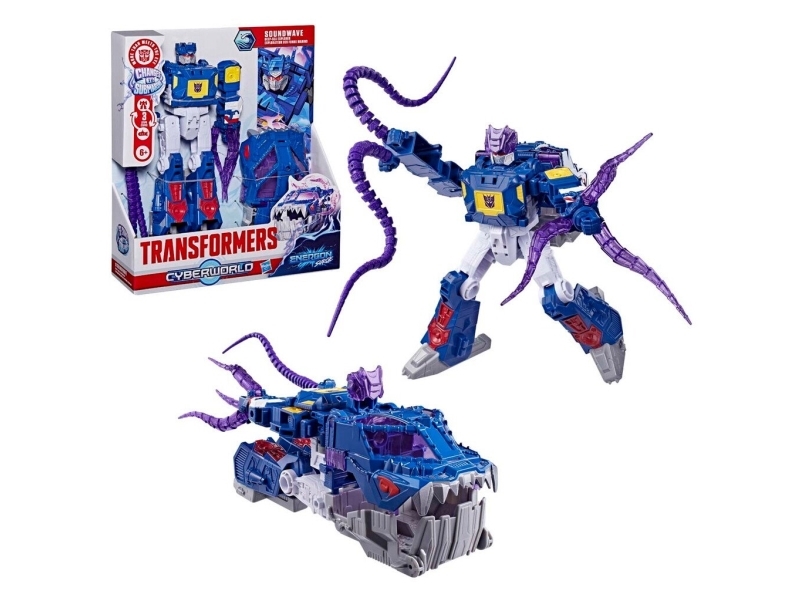 Transformers Cyberworld Soundwave Deep Sea Expl.