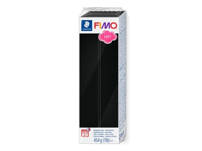 FIMO modelleringsmassa Fimo soft 454 g svart | Leksaker - Kreativitet - Spela degen | GameStuff