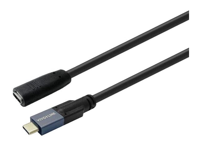 Vivolink Prousbcmf2, 2 M, Usb C, Usb C, Usb 3.2 Gen 2 (3.1 Gen 2), Schwarz