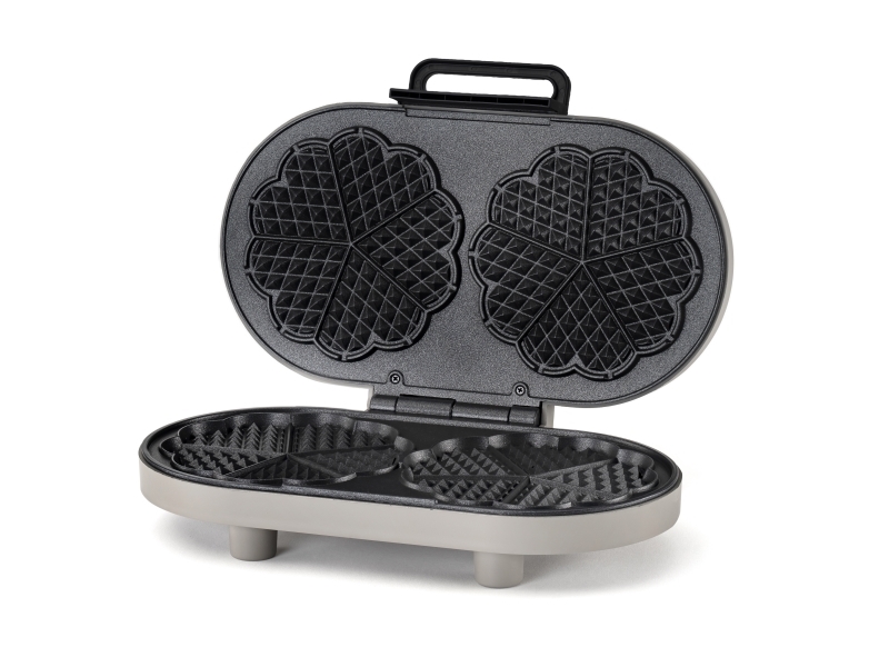 Vaffeljern dobbelt Electa 6995 keramiskt non-stick 1200W
