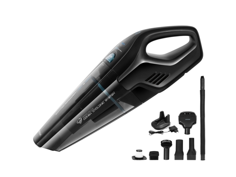 Cecotec Conga Immortal Extreme Suction 22,2 Animal Hand, Tør&våd, Cyclonisk, Poseløs, Sort, 0,5 L, Batteri
