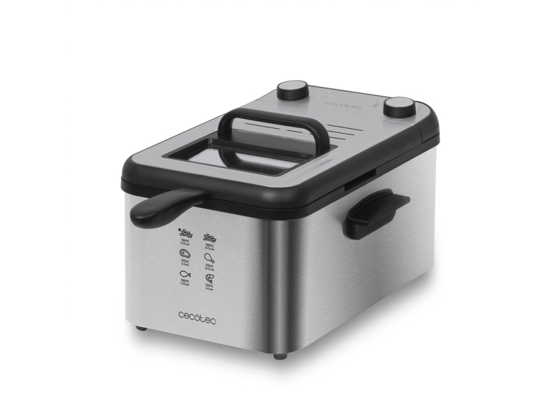 Cecotec CleanFry Infinity 3000, Frituregryde, 5,6 L, 0,8 kg, 3 L, 190 °C, 30 min.