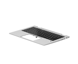 HP N45510-051, Tastatur, Fransk, Baggrundsbelyst tastatur, HP, Elite x360 830 G10