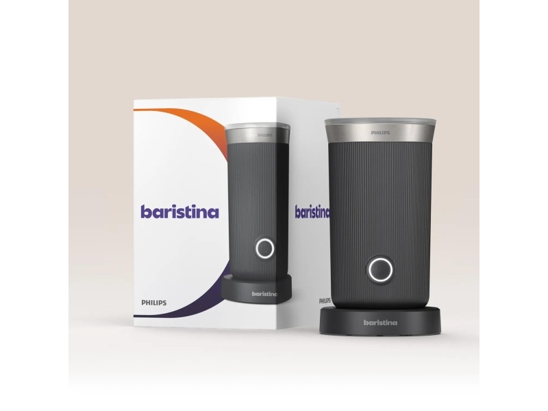 Philips Baristina Bar311/60 Milchaufschäumer, Schaumaufschäumer, Philips, Philips Baristina, Grau, 0,75 M, 130 S