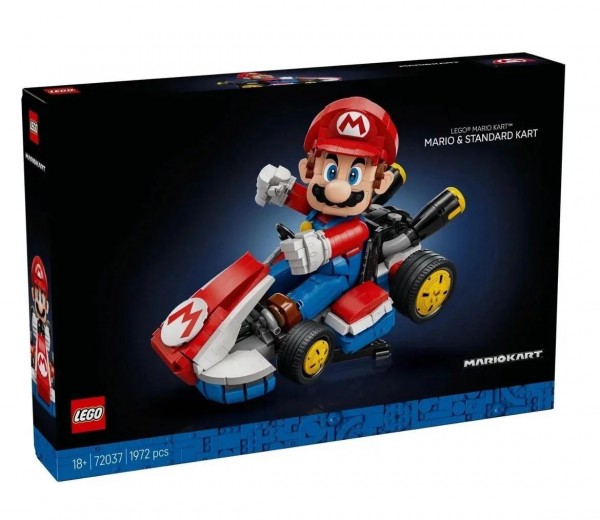 Lego Super Mario 72037 Mario Kart : Mario Ein Standard-Kart