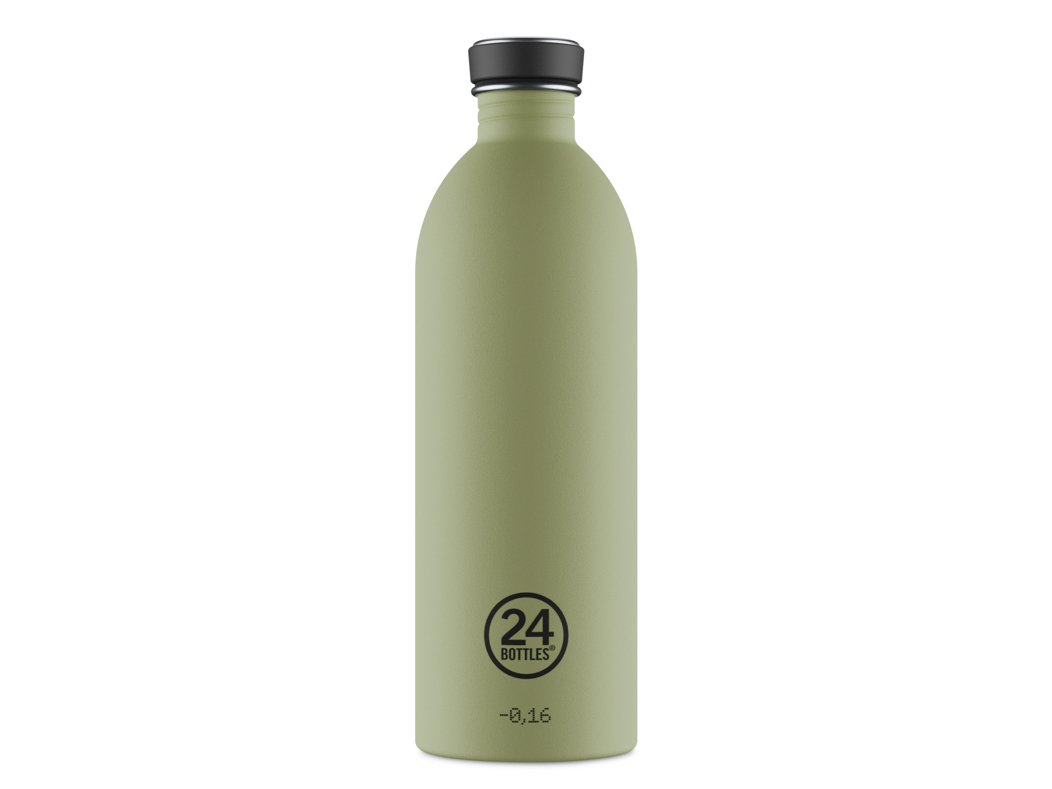 24Bottles 1847, 1000 ml, Dagligt forbrug, Grøn, Rustfrit stål, Voksen, Mand/kvinde