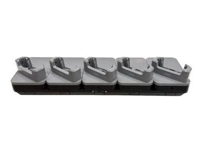 Zebra - Håndholdt opladningsbase sæt - til enheder med robuste støvler - Ethernet - output-stikforbindelser: 5 - 19