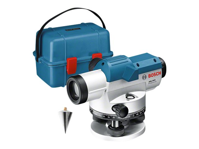 Bosch Professional GOL 20 D - Automatisk nivellering - forstørrelse: 20x