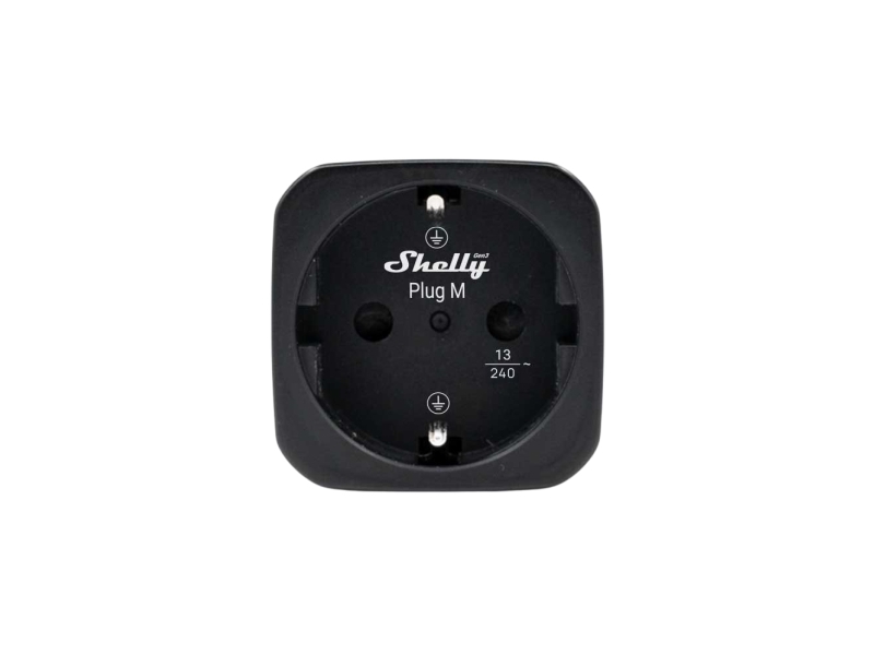 Shelly Plug M Gen3 - Black