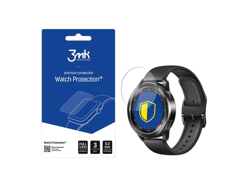 3mk Watch Protection™ fleksibelt hybridglas til Xiaomi Watch S3