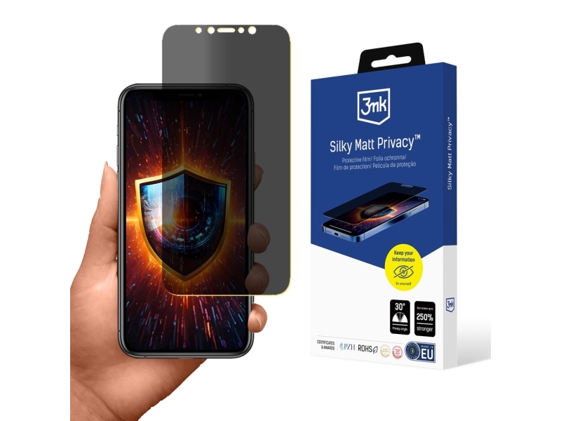3Mk Silky Matt Privacy Matter Sichtschutzfolie Für Iphone 11 Pro