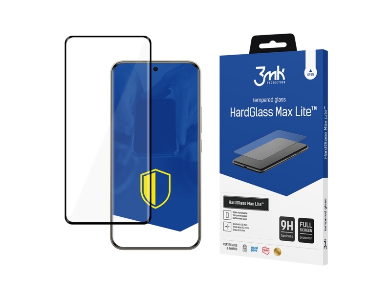 3Mk Hardglass Max Lite Til Redmi Note 15 Pro+ Sortieren