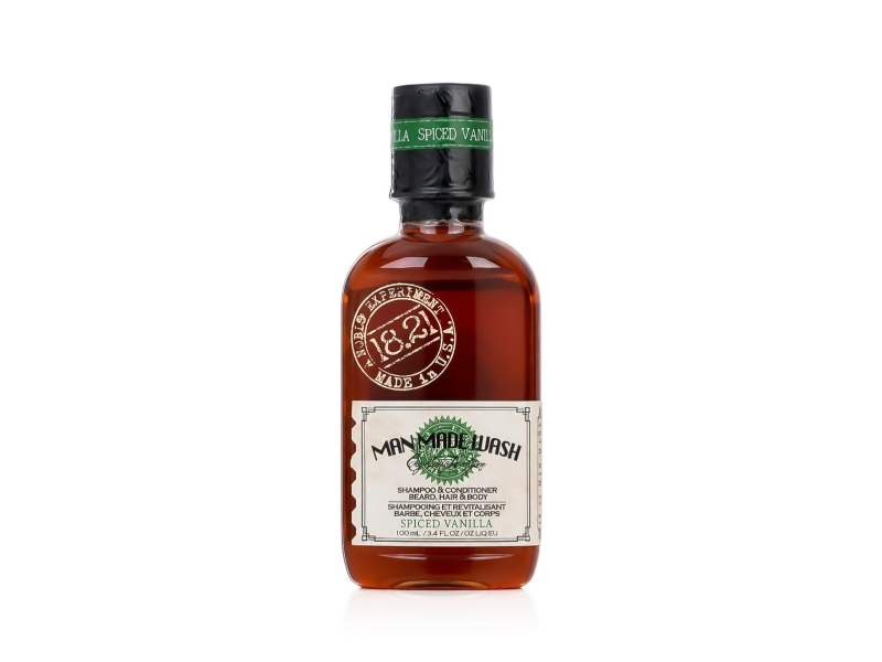 18.21 Man Made 3-1 Body Wash, Shampoo and Conditioner - Spiced Vanilla 100 ml