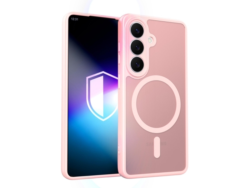 3Mk Misty Magcase Pink Hülle Für Samsung Galaxy S26 - 3Mk Misty Magcase Pink