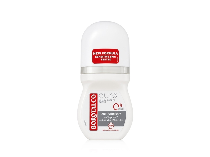 Borotalco Pure Deodorant Roll-On 50 ml