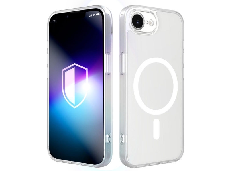 3Mk Misty Magcase Case Für Apple Iphone 16E / 17E Weiß