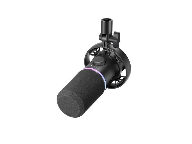 Boya Castmic S60 Dynamisches Gaming-Mikrofon Boya Castmic S60 Kabelgebunden Usb Xlr, Schwarz