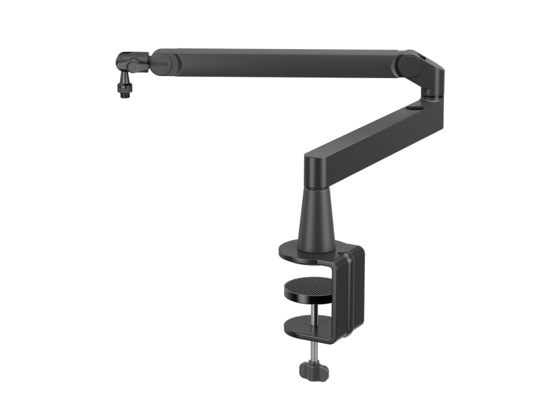 Boya Ramie Mikrofon Boya Mic Arm Lp Low-Profile Med Klemme - Sort