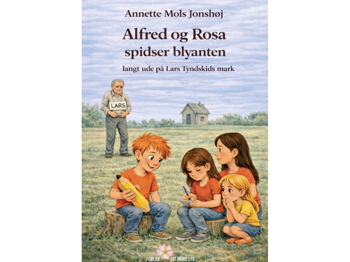 Alfred Og Rosa Spidser Deres Blyanter Midt Ude I Ingenting | Annette Mols Jonshøj