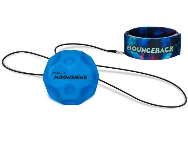 Waboba ""Moon Ball LED Bounceback x Moonshine"" hoppebold