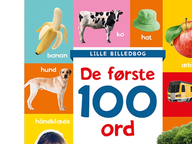 Lille Billedbog - De Første 100 Ord |