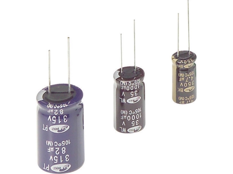 Samwha BL2W226M16025BB Elektrolytkondensator med radial tråd 7.5 mm 22 µF 450 V 20 % (Ø x L) 16 mm x 25 mm 1 stk