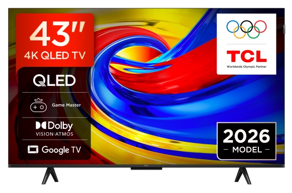 Tcl P7l 43P7l, 109,2 Cm (43"), 3840 X 2160 Pixel, Qled, Smart-Tv, Wlan, Schwarz