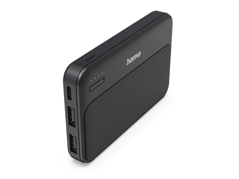 Hama Pocket 5, 5000 Mah, Lithium Polymer (Lipo), Anthrazit