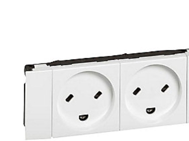 Steckdose Edb Dänischer Standard 2P+J Dobb