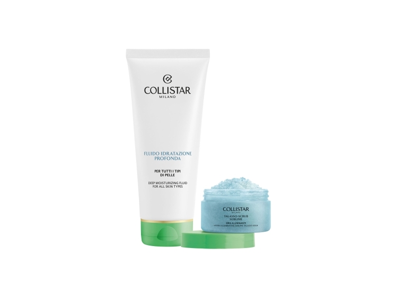 Collistar Deep Hydration Fluid 200Ml Illuminating Thalasso Scrub 150G