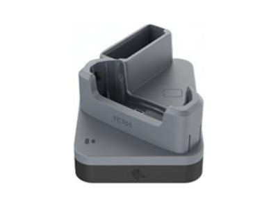 Zebra - Håndholdt/batteriopladningsdock - enkelt slot, med et ekstra batteri slot - Ethernet