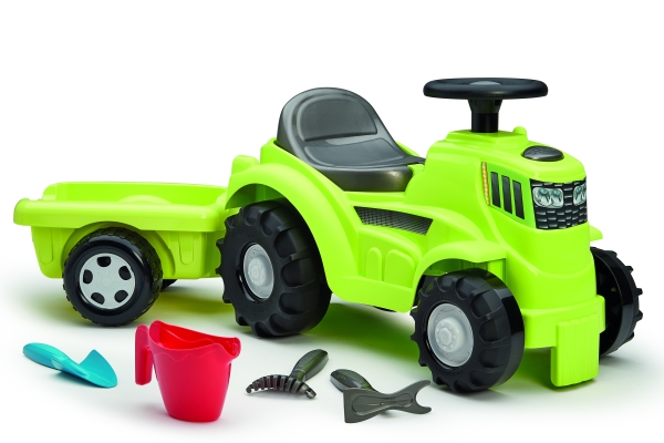 Ride-On Traktor M/Trailer Og Tilbehør 85Cm