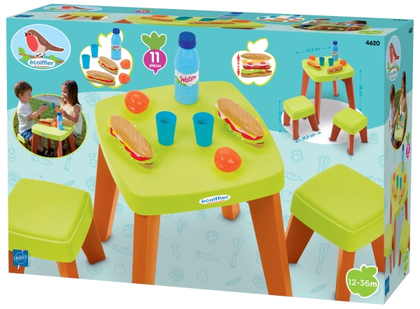 Ecoiffer Pic-Nic -pöytäsetti | Trädgården - Terrass - Trädgårdsmöbler | GameStuff