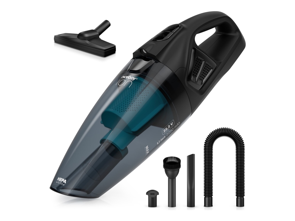 Niceboy ION Hurricane R3 - Dammsugare - skaft/handhållen (2-i-1) - utan påse - 150 W - sladdlös | Vitvaror - Dammsugare - Sladdlösa Dammsugare | GameStuff