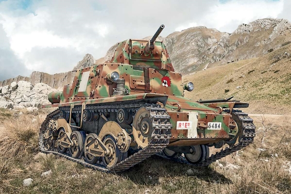 1:35 Panssarivaunu L6/40