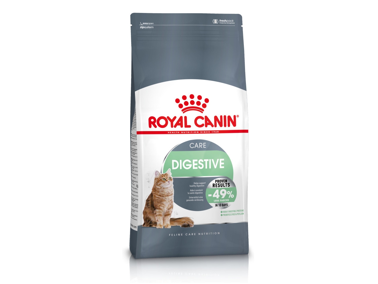 Royal Canin Digestive Care, Voksen, Enhver race, Fisk, Fjerkræ, Ris, Grøntsag, 4 kg, Antioxidanter inkluderet