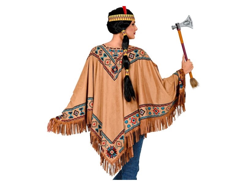 Indianer-Poncho-Kostüm