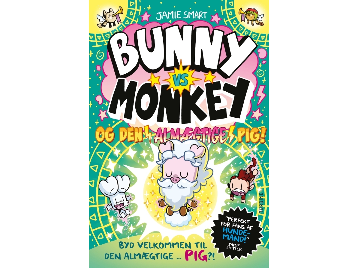 Bunny Vs Monkey Og Almægtige Pig! | Jamie Smart