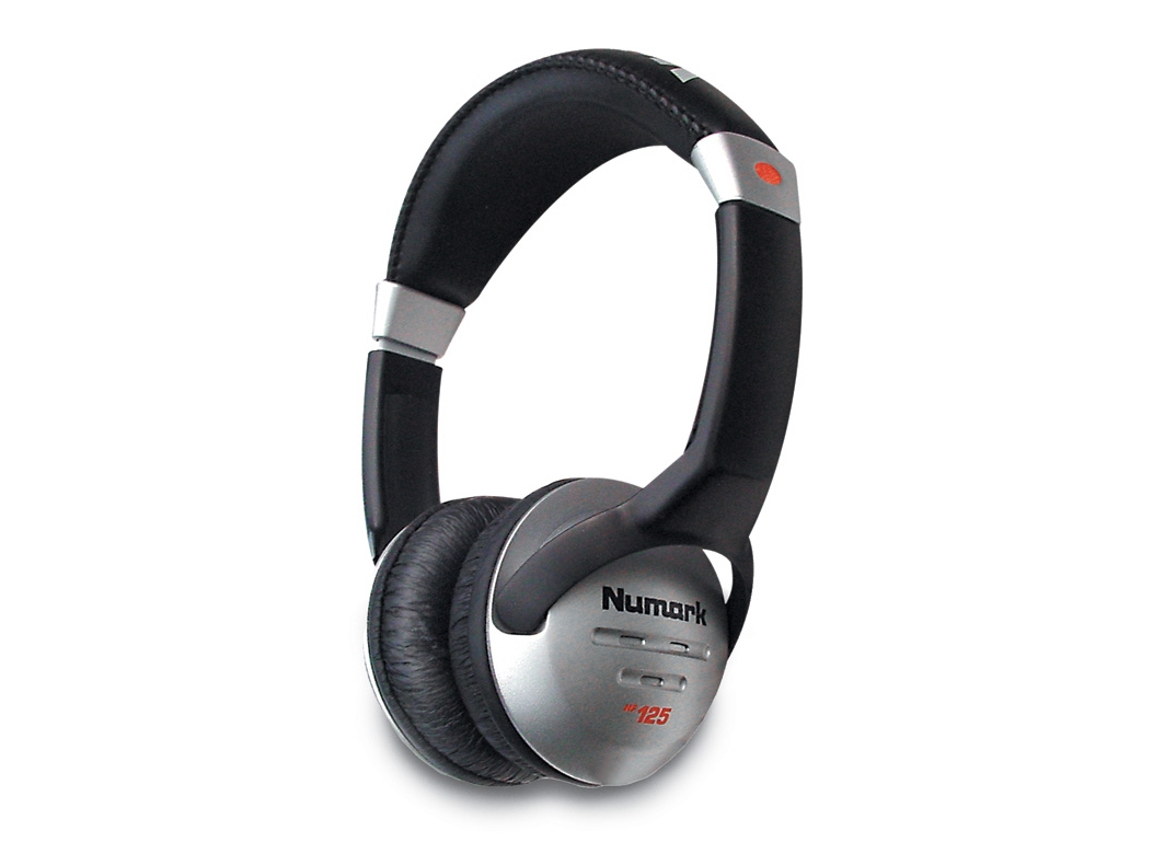 Numark Hf125, Kabelgebunden, Kopfhörer, Schwarz, Silber